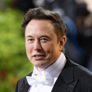 Elon Musk portrait business attire serious expression visionary entrepreneur CEO Tesla